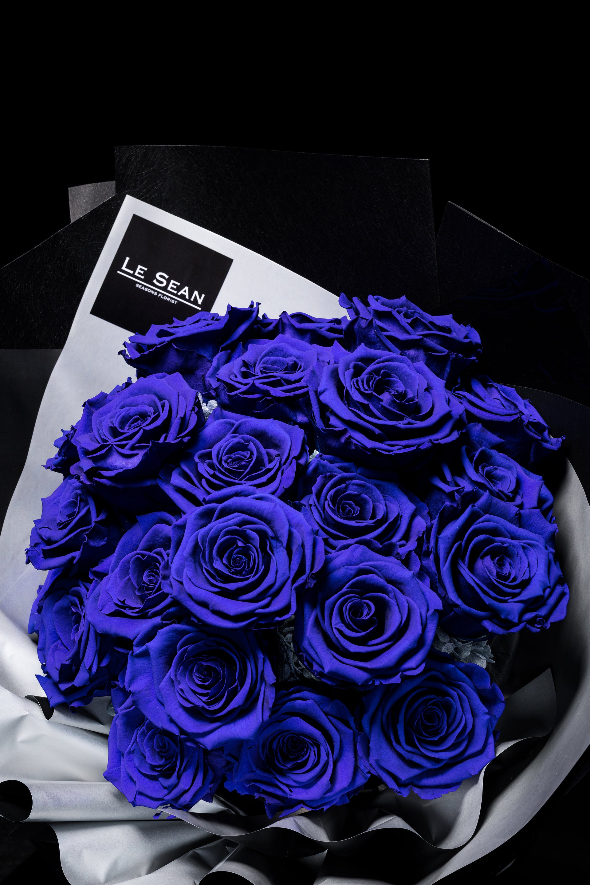LE SEAN 保鮮花束 - 紺青藍