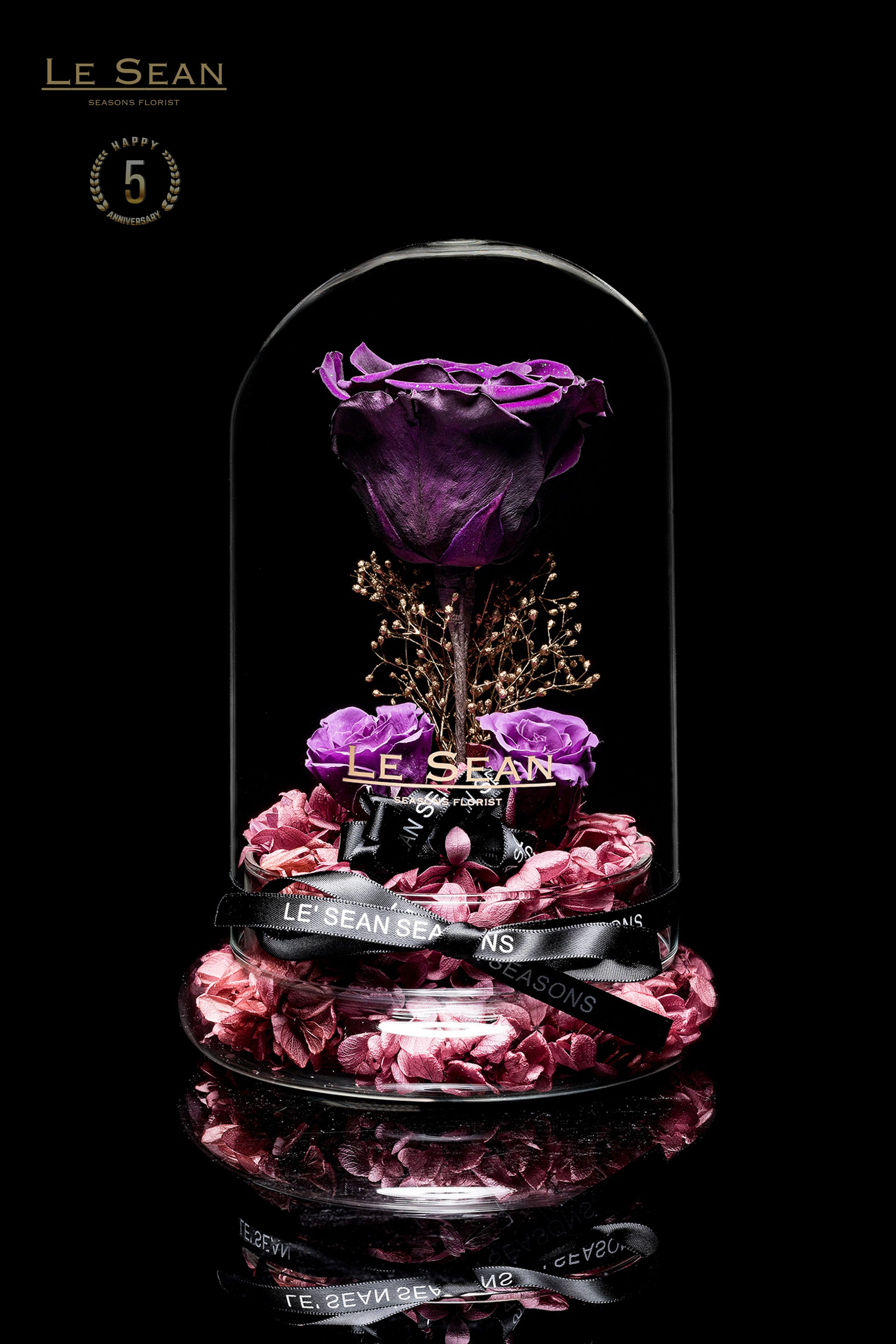 The Little Prince - Dark Purple Diamond Rose Edition